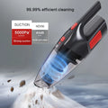 Portable Handheld Car Vacuum Cleaner 6KPa Cordless USB Rechargeable Mini Vacuum